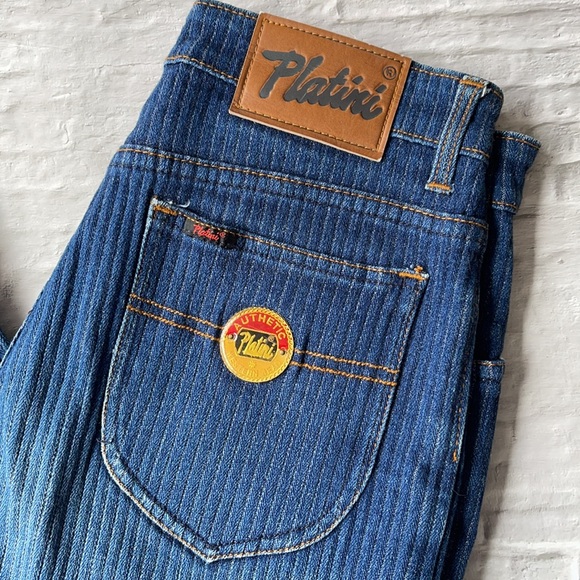VINTAGE | Platini pinstripe jeans - Picture 2 of 11